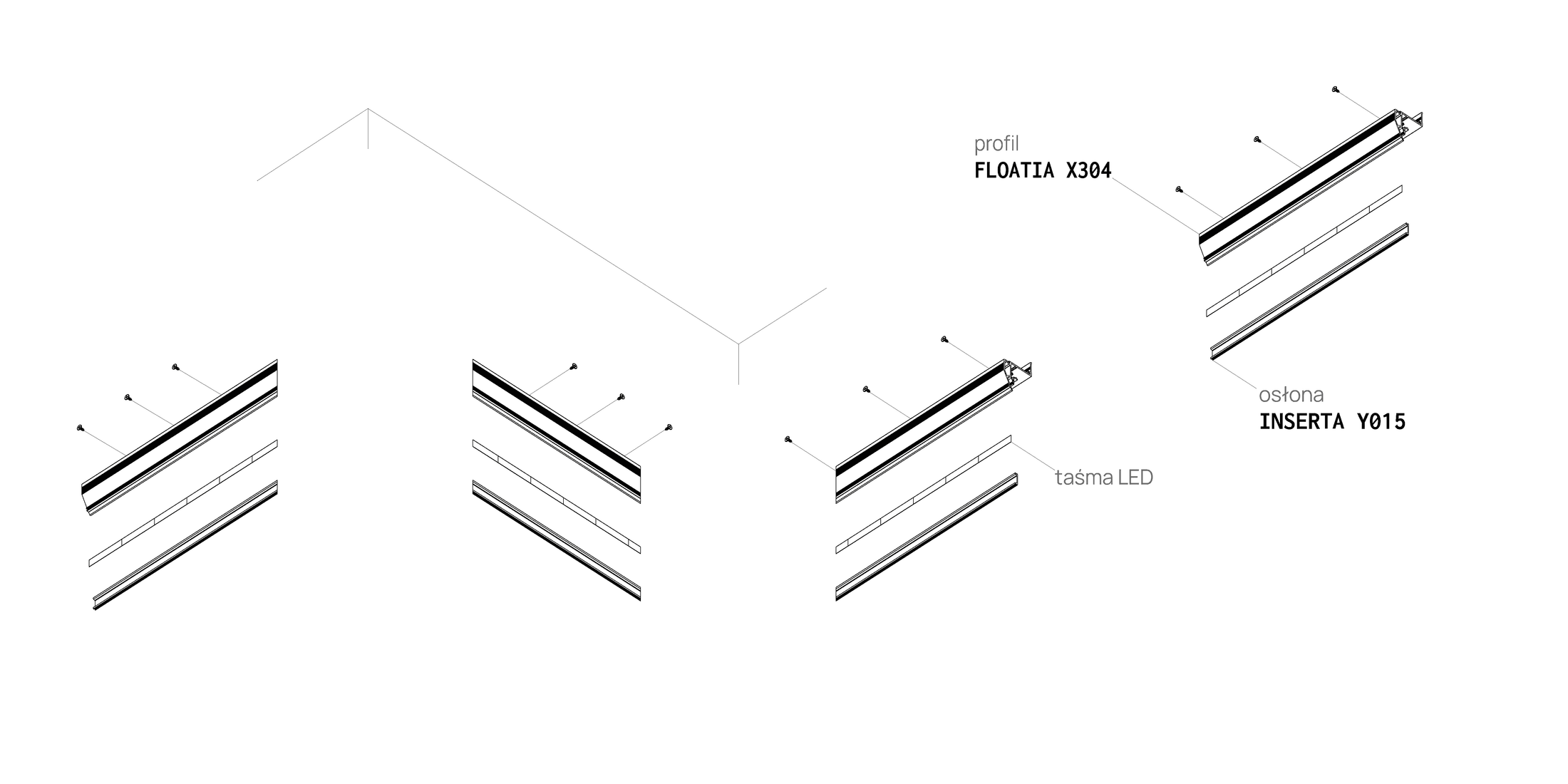 Montageschema FLOATIA X304
