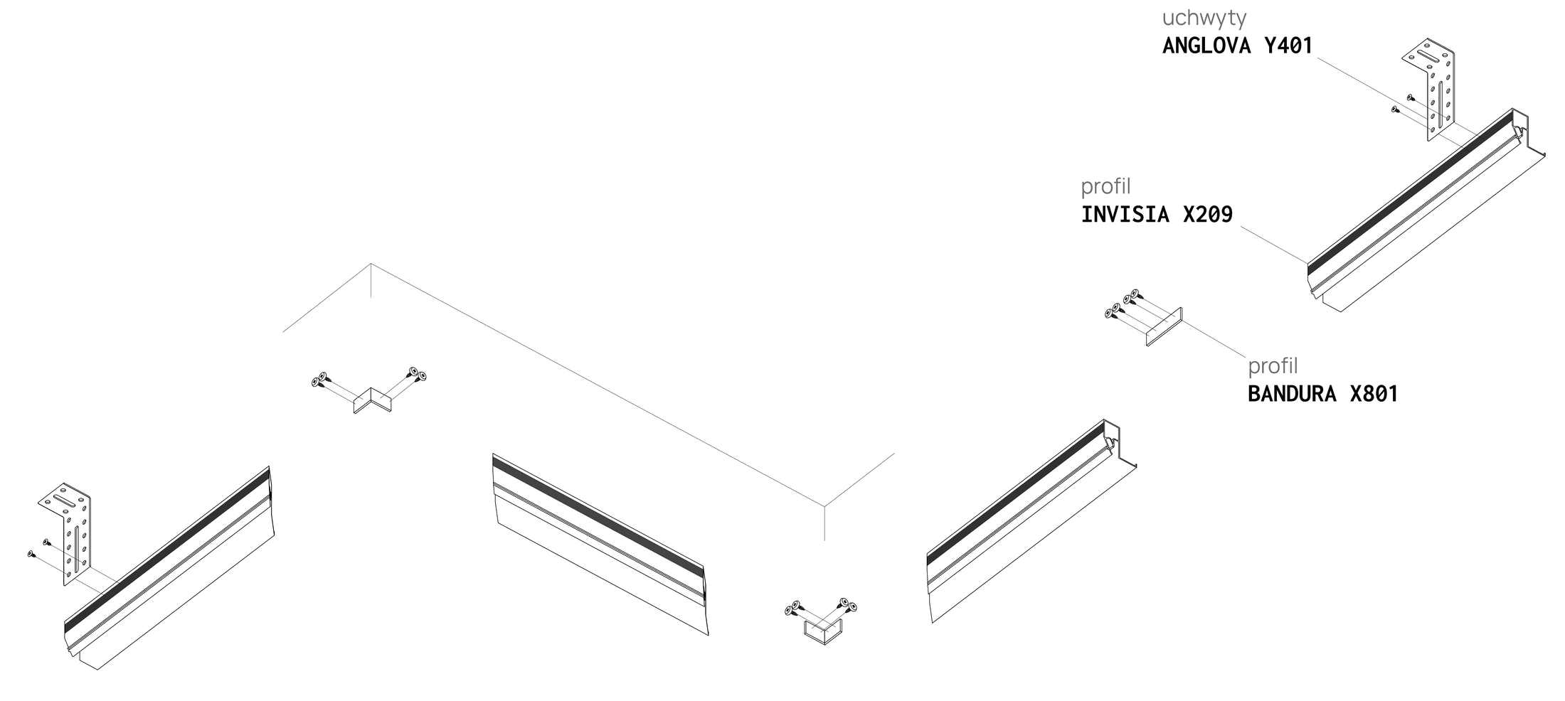 Montageschema INVISIA X209