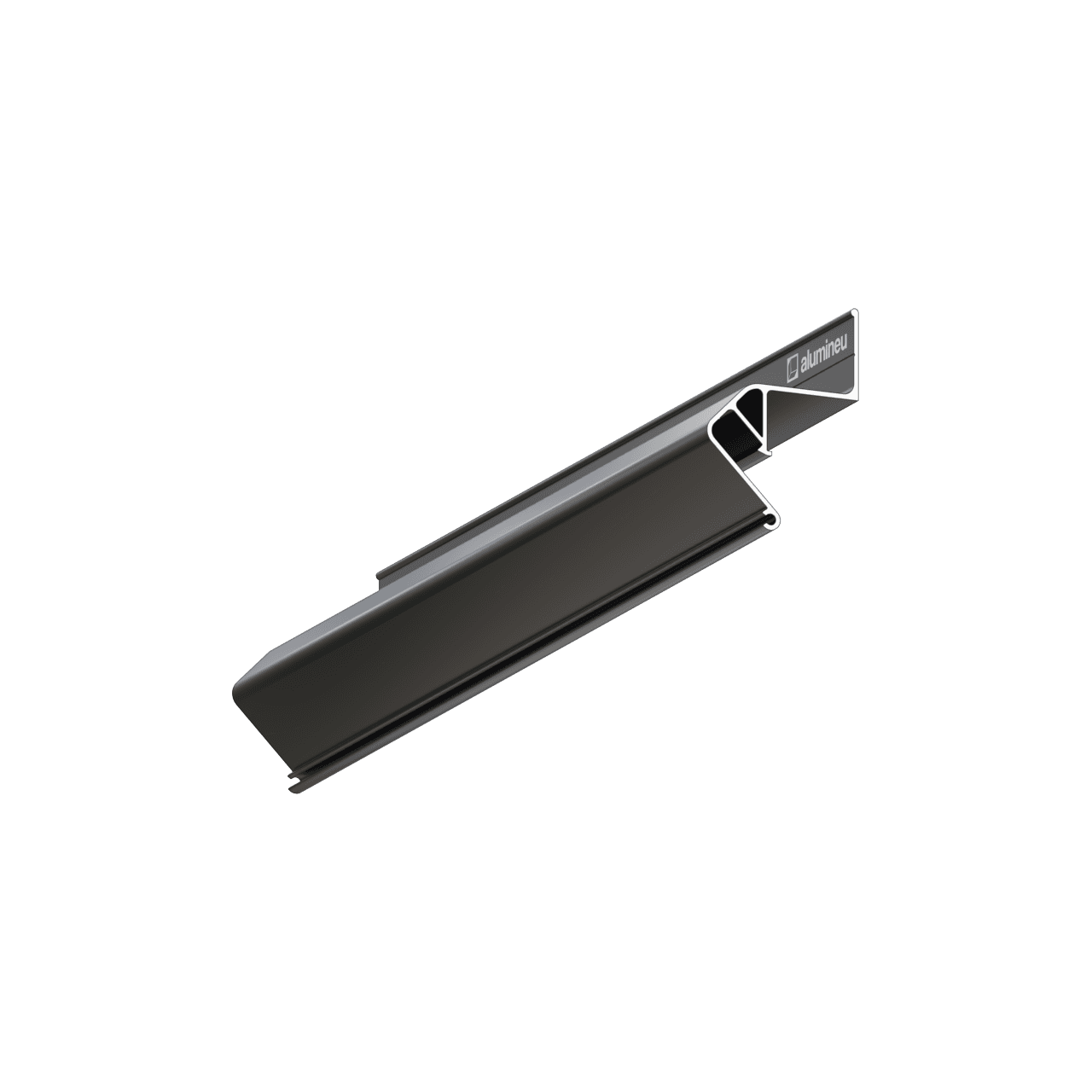 FLOATIA X301 LED-schaduwvoegprofiel voor spanplafonds, Wit mat