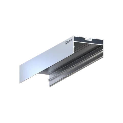 Profiel LAMPLIX X950 voor spanplafonds, Onbehandeld