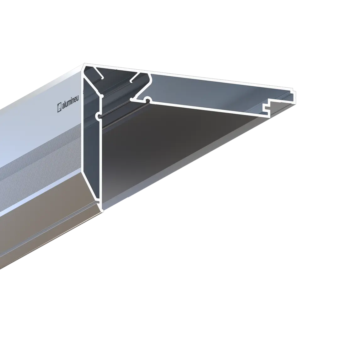 Profiel CURTINA X408, Onbehandeld, close-up